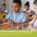 Enfants participant à des activités extrascolaires artistiques et sportives au Groupe Scolaire Omar El Idrissi à Casablanca